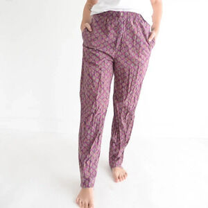 Vintage L.L. Bean Purple  with Shape Design Pants Med
